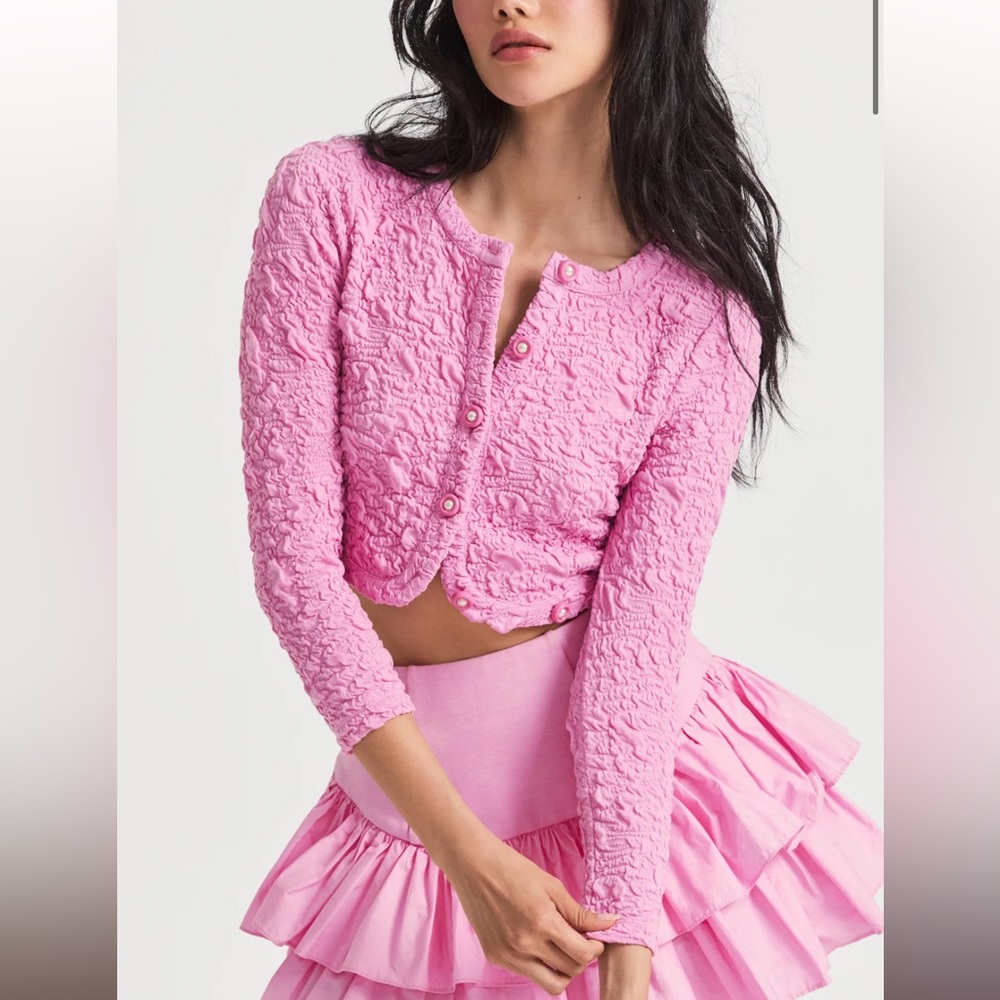 NWOT LoveShackFancy Senina Cardigan